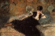 Woman with Fans(Nina de Callias), Edouard Manet